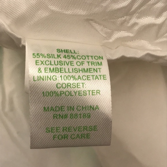 Lilly Pulitzer Langley Strapless Beaded Silk Blend Fit & Flare Mini Dress - 6 - Picture 10 of 11